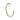 TIM Small Bangle armband Guld