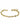 JAMES Wide Armband Guld