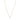 PALMA Single Long halsband Guld