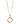 CAROLIN Long halsband Guld/Guld