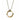 CHELSEA Short halsband Guld/Guld