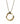 CHELSEA Short halsband Guld/Guld