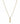 BOONE Plate Halsband Guld
