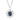 CLAUDIA Silver BLUE