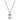BARGA Silver CRYSTAL Halsband
