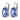CHANTAL Silver LIGHT BLUE