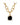 RAMINA SG BLACK Halsband Guld