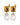 WALI SG GOLDEN - WHITE PEARL Örhängen Guld