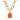 RAMINA SG CORAL Halsband Guld