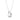 Aqua swirl Halsband Silver