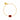 Iris armband red garnet