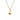 Botanica drop necklace gold