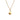 Botanica drop necklace gold