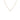 Diamond Sky drop halsband guld