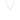Diamond Sky drop halsband silver