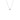 Diamond Sky single halsband silver