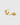 Bolded Little Sis Chevron Gold