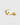 Bolded Little Sis Chevron Gold