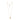 Gaias Grace single halsband guld