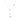 Gaias Grace small single long halsband silver