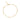 Loving heart drop full armband guld