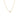 Loving Heart drop halsband guld