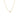 Loving Heart drop halsband guld