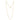 Loving heart drop full halsband guld