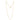 Loving heart drop full halsband guld