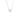 Le knot halsband silver