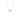 Le knot halsband silver