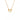 Love Vibe drop Halsband Guld