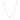 Love bubble full Halsband Silver