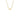 Morning Dew petite halsband guld