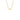 Morning Dew petite halsband guld