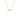 Milky Way drop halsband guld