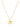 Star Large Halsband (guld) 42 cm