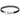 Silver/läderarmband svart