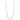 Silverhalsband pansar. 50+5cm