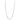 Silverhalsband ärtlänk. 70+5cm