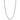Silverhalsband Oxiderat flätat 50+5cm