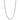 Silverhalsband Oxiderat flätat 50+5cm