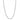 Silverhalsband Flätat 50+5cm