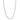 Silverhalsband Flätat 50+5cm