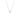 Petite Star halsband silver