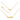L'amour halsband Guld