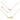 L'amour halsband Guld