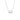 Stardust polished halsband silver