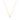 ADRIA TRE PICCOLO Halsband Guld