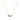 Ellisse Cinque - 18k guldpläterad, med multifärgade zirkoner Halsband